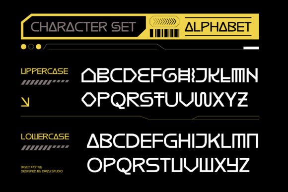 Bigeo Font - Preview 2