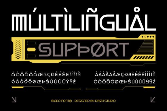 Bigeo Font - Preview 6