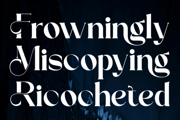 Black Mollta Font - Preview 4