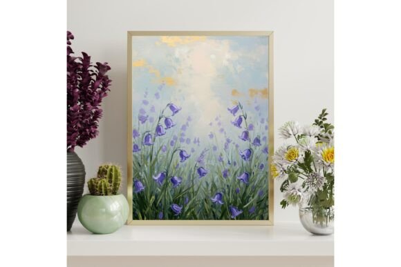 Bluebell Flower Printable Wall Art