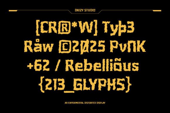 Carrow Font - Preview 1