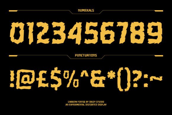 Carrow Font - Preview 5