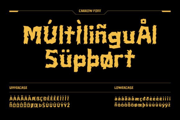 Carrow Font - Preview 6