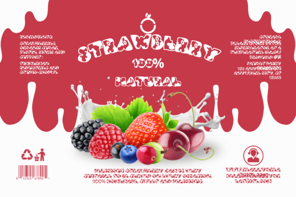 Cow Milk Font - Preview 2