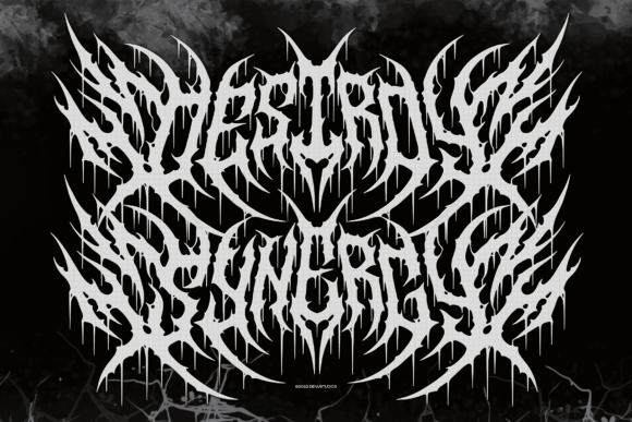 Devil Crawler Font - Preview 1