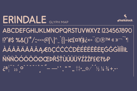 Erindale Font PNG with transparent background - Preview 2