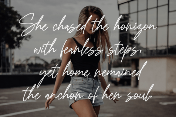 Evangeline Calligraphy Font - Preview 6