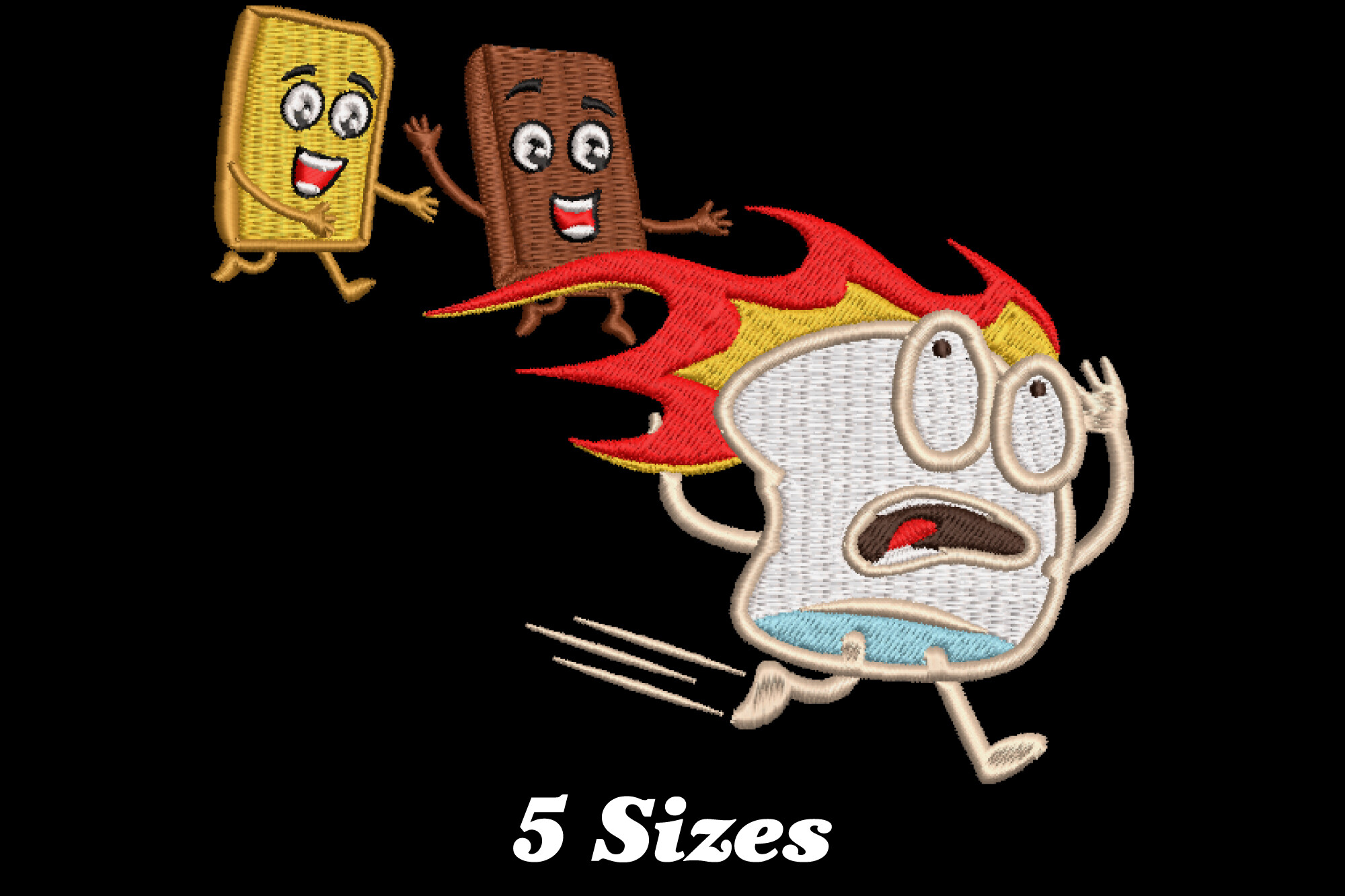 Funny S'mores Marshmallow