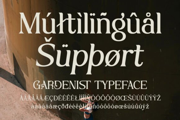 Gardenist Font Poster 8