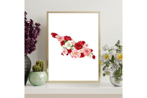 Georgia Map Outline Printable Wall Art