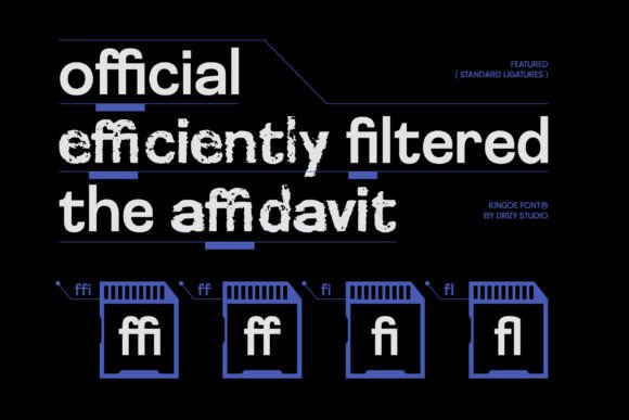 Kingoe Font - Preview 4