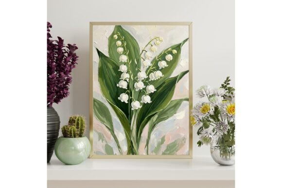 Lily of the Valley Printable Wall Art