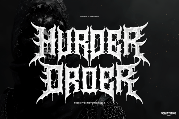 Mortaly Sword Font PNG with transparent background - Preview 1
