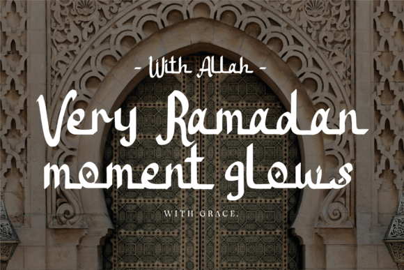 Nurhijaz Font PNG with transparent background - Preview 1