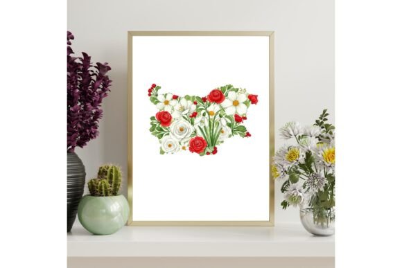 Printable Bulgaria Map Outline Wall Art