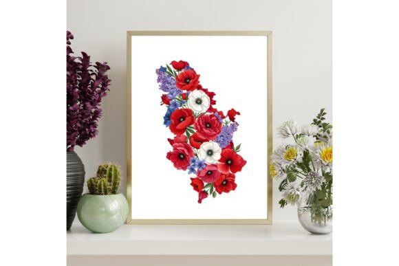 Serbia Map Printable Wall Art