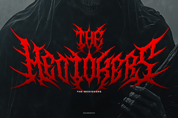 Skyreaper Font PNG with transparent background - Preview 1