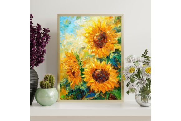 Sunflower Wall Art Print