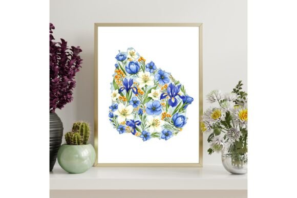 Uruguay Map Printable Wall Art