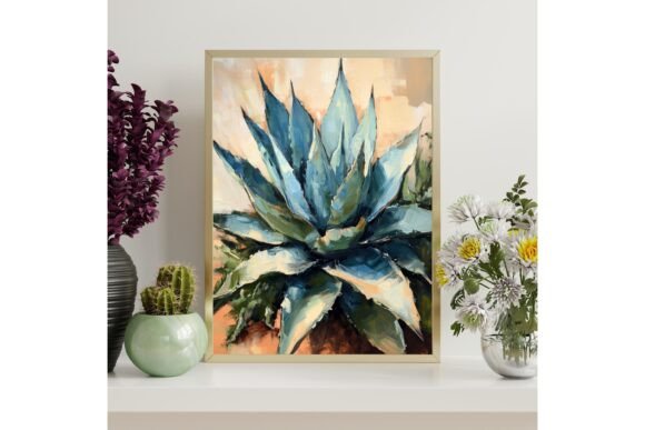 Agave Plant Printable Wall Art
