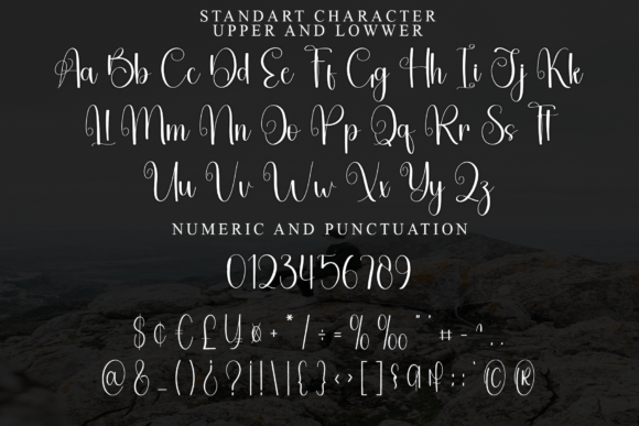 Alphabet Script Font - Preview 5