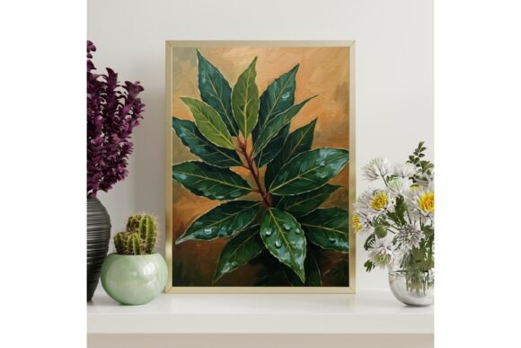 Bay Leaf Botanical Print
