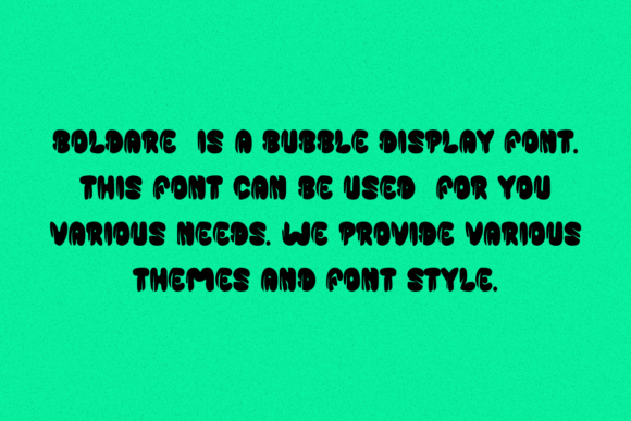 Boldare Font - Preview 3
