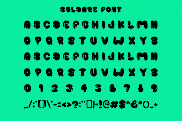 Boldare Font - Preview 4
