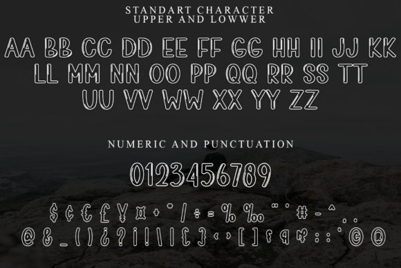 Bubble Space Font - Preview 3