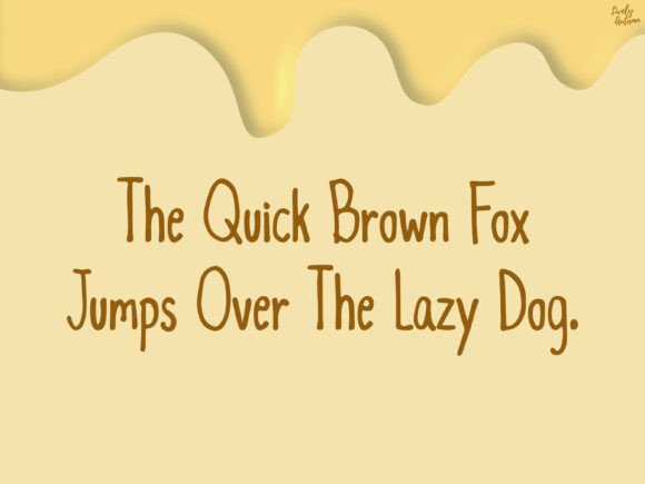 Buttercream Font - Preview 3
