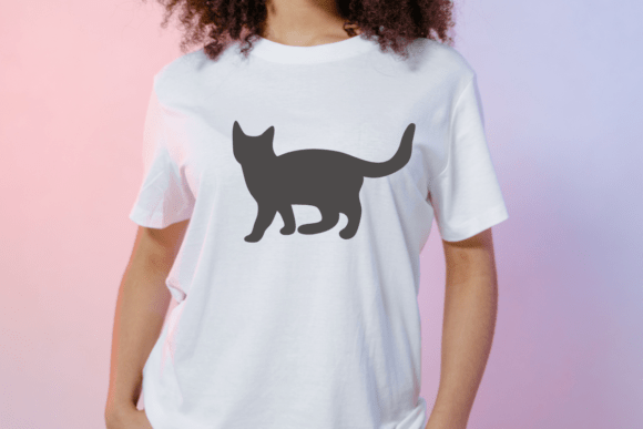 Cat Sihouette Font - Preview 4