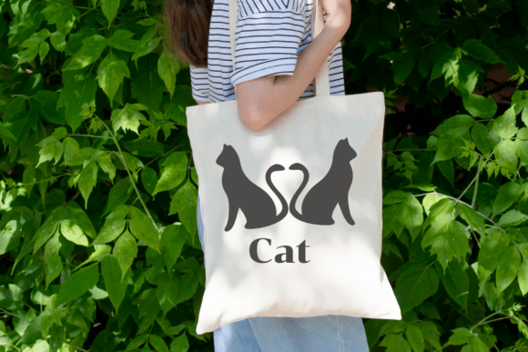 Cat Sihouette Font - Preview 6