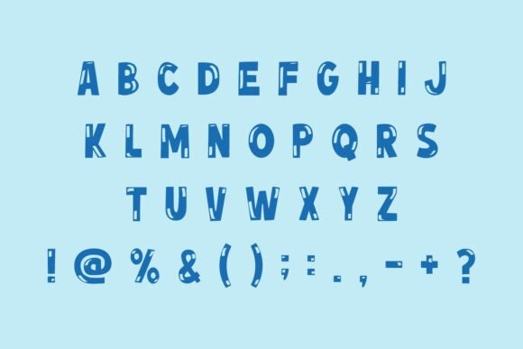 Comic Colorful Font - Preview 4