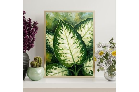 Dieffenbachia Printable Wall Art Decor