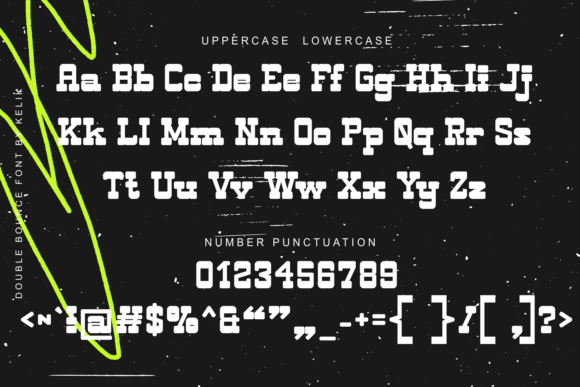 Double Bounce Font - Preview 4
