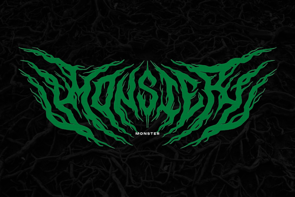 Drether Devil Font - Preview 1