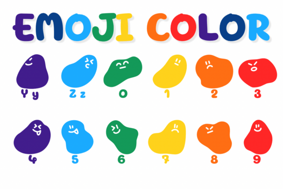 Emoji Color Font - Preview 3