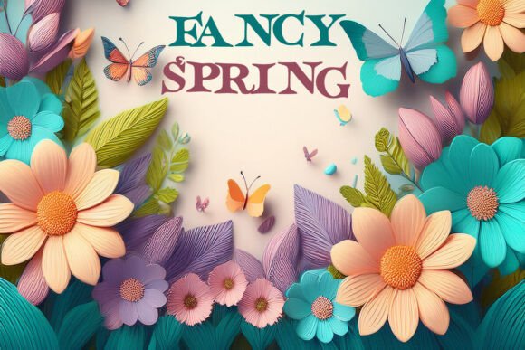 Fancy Spring Font - Preview 1