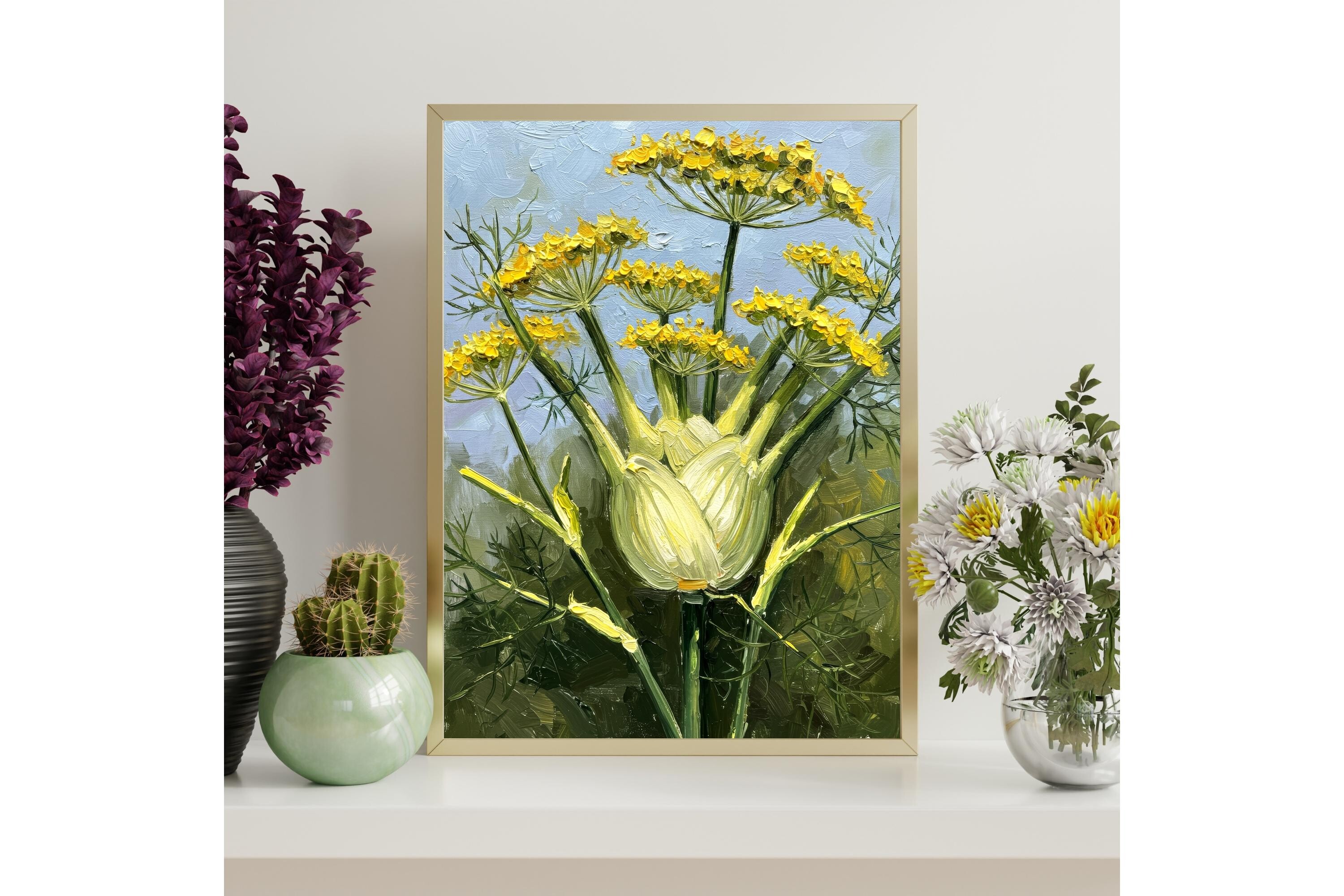 Fennel Botanical Kitchen Print