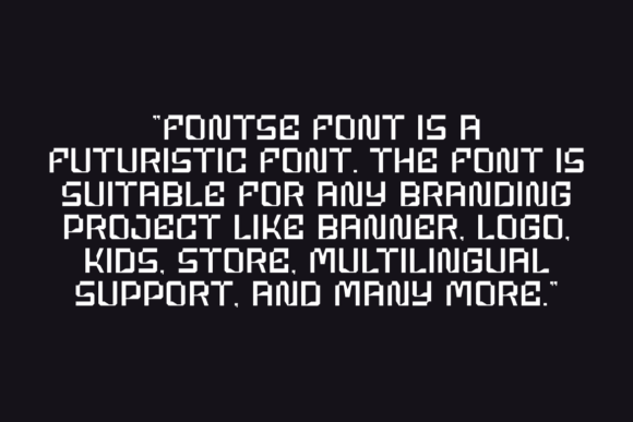 Fontse Font Font - Preview 3
