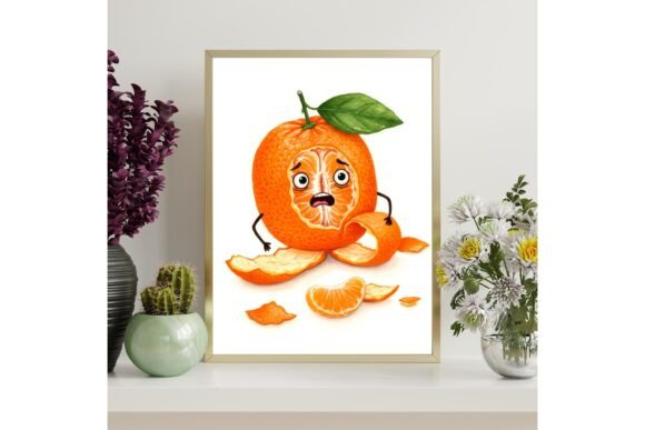 Funny Clementine Printable Wall Art