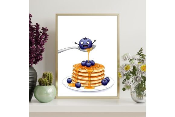 Funny Pancake Printable Wall Art