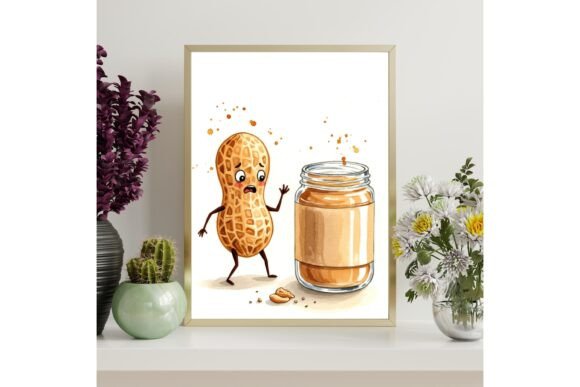 Funny Peanut Butter Printable Poster