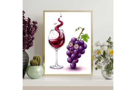 Funny Wine Printable Wall Art