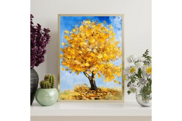 Ginkgo Biloba Tree Printable Wall Art