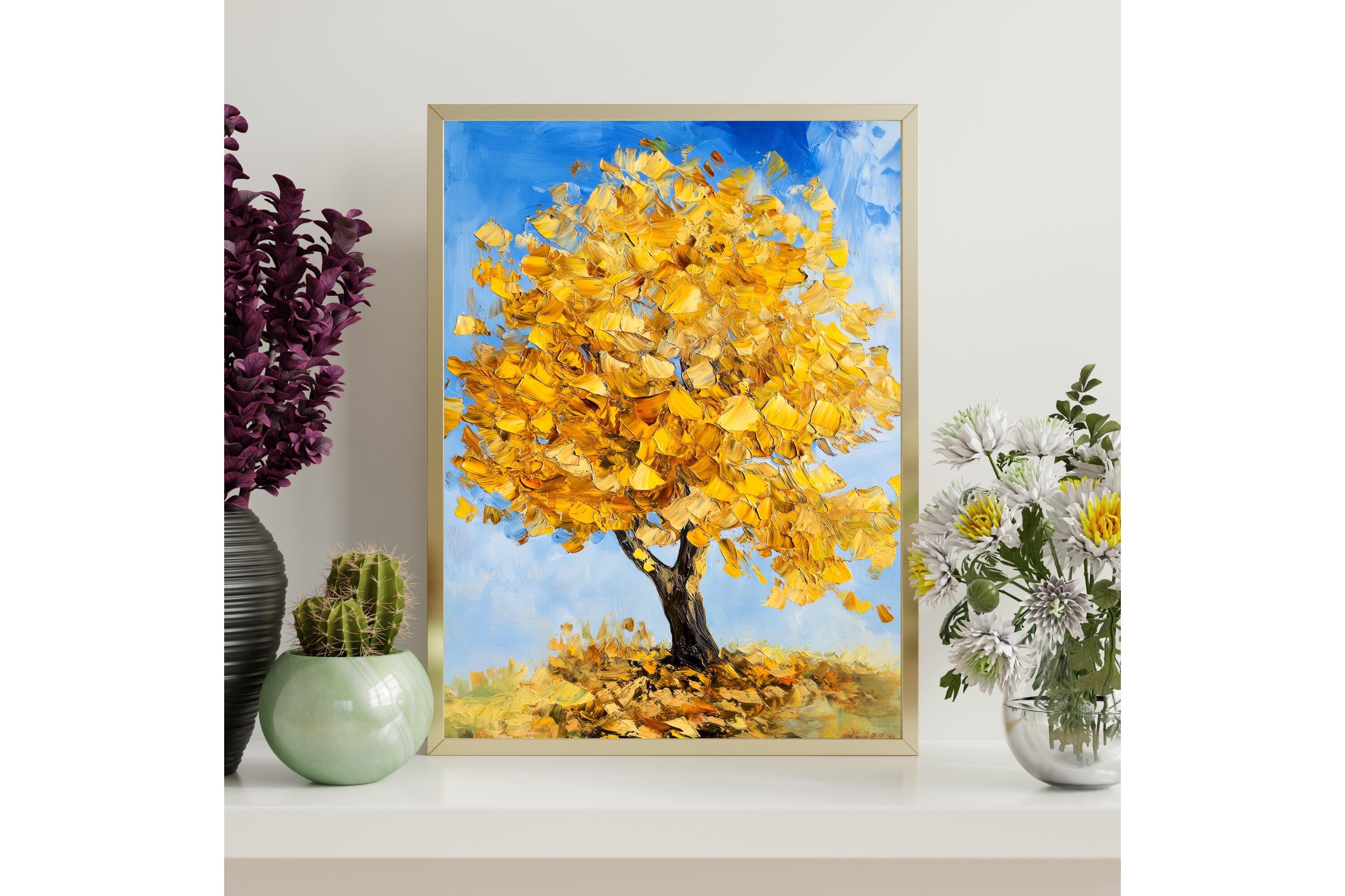Ginkgo Biloba Tree Printable Wall Art