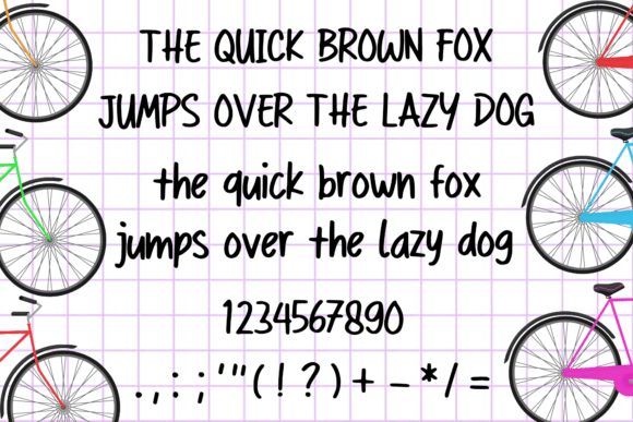 Good Bike Font - Preview 3