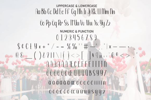 Happy Wedding Font - Preview 6
