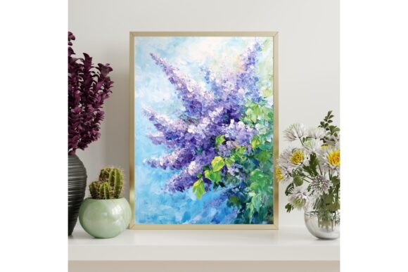 Lilac Tree Printable Wall Art