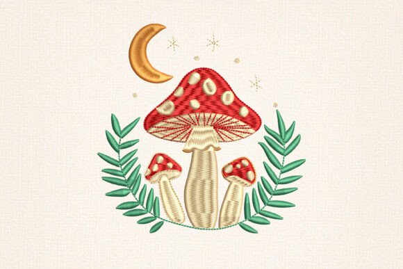 Mystical Forest Mushrooms